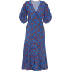 RHODE Fiona floral cotton wrap dress - Vestidos - 