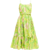RHODE  Lea Botanical-print cotton dress - Vestiti - 
