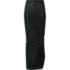 RICK OWENS LILIES wrap front long skirt - Skirts - 