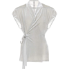 RICK OWENS Silk-blend velvet top - Рубашки - короткие - $1,180.00  ~ 1,013.48€