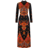 RITA RUSSO c. 1970s paisley print dress - Dresses - 