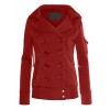 RK RUBY KARAT Womens Classic Double Breasted Pea Coat Jacket - Outerwear - $52.49 