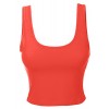 RK RUBY KARAT Womens Fitted Sleeveless Crop Top With Stretch - Košulje - kratke - $14.49  ~ 12.45€