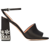 ROCHAS embellished block heel sandals - サンダル - 