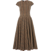 ROCHAS pleated wool dress - sukienki - 