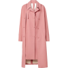 ROKHOversized layered crepe trench coat - Jaquetas e casacos - 