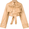 ROKH cropped leather jacket - Куртки и пальто - 