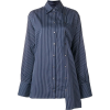 ROKH striped shirt - 半袖衫/女式衬衫 - 
