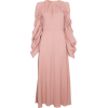 ROKSANDA Silk midi dress with ruched sle - Vestiti - 