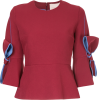 ROKSANDA bow cuff blouse - 半袖衫/女式衬衫 - 