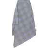 ROLAND MOURET Asymmetric checked wool an - Skirts - 