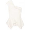 ROLAND MOURET Rodmell one-shoulder crepe - Camisas sin mangas - 