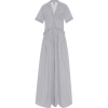 ROSIE ASSOULIN poplin maxi shirt dress - sukienki - 