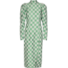 ROTATE Theresa Checkered Side-Slit Dress - 连衣裙 - 