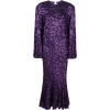 ROTATE ballon-sleeves sequin maxi dress - sukienki - $795.00  ~ 682.81€