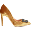 RUPERT SANDERSON Malory velvet pumps - Zapatos clásicos - 