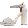 RUPERT SANDERSON grey suede shoe - Klasične cipele - 