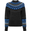 Rabanne fair-isle jumper - 套头衫 - 