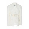 Rachel Comey Clinch Belted Wool-Crepe Ja - Jacket - coats - $575.00 