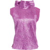 Rachel Comey Mirar Crinkled Silk-Blend T - Camisas sem manga - 