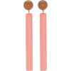 Rachel Comey Mission Pink Drop Earrings - Prstenje - $12.00  ~ 76,23kn