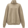 Raey Cropped displaced-sleeve roll-neck - Pulôver - 