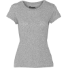 Rag & bone Marled cotton T-shirt - Koszulki - krótkie - 