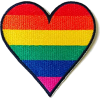 Rainbow Heart Patch - Pozostałe - $5.75  ~ 4.94€