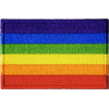 Rainbow Rectangle Patch - Anderes - $5.99  ~ 5.14€
