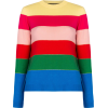 Rainbow Stripe Sweater - AMARO - Pullovers - 