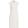 Ralph Lauren Carlisle Tie-Neck Crepe Mid - Dresses - 
