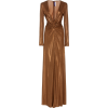 Ralph Lauren Knotted Metallic Lamé Gown - Vestidos - 