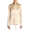 Ralph Lauren beige silk blouse - Long sleeves shirts - 