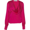 Ralph&Russo Silk Wave Blouse - Long sleeves shirts - $1.51 
