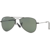 Ray-Ban Jr Sunglasses Rj9506S 201/71 Matte Black Green - Sunglasses - $60.00 