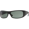 Ray-Ban Men's 4108 Sport Sunglasses 601S-Matte Black/G-15XLT - Sunglasses - $107.10 