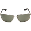 Ray-Ban Men's RB3465P Glass Sunglasses Gunmetal Frame/Green Polarized Lens - Sunglasses - $130.98 