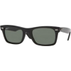 Ray Ban Rb2140 Original Wayfarer Black Frame/Green Polarized Lens Plastic Sunglasses, 54mm - Sunglasses - $168.01 
