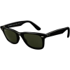 Ray Ban Sunglasses RB 2140 Original Wayfarer 901 Black/Crystal Green, 50mm - Óculos de sol - $130.50  ~ 112.08€