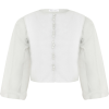 Razan Alazzouni Button Down Bubble Sleev - Long sleeves shirts - 