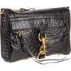 Rebecca Minkoff  Mac Clutch,Shiny Black,One Size - Clutch bags - $244.91 