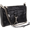 Rebecca Minkoff  Mini Mac Clutch Snake Clutch Black - Clutch bags - $195.00 