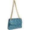 Rebecca Minkoff Circle Quilt Affair  Elegance Shoulder Bag Teal - Borse - $395.00  ~ 339.26€
