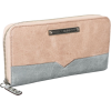 Rebecca Minkoff Large Zip Wallet Light Pink / Baby Blue - Portfele - $195.00  ~ 167.48€