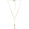 Rebecca Minkoff Arrow Layered Y Necklace - Necklaces - 
