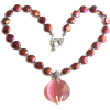 Red Beaded Necklace - Ожерелья - $38.00  ~ 32.64€