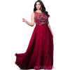 Red ball gown-plus size (Prom Girl) - People - 