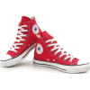 Red converse facing pair forward - Sneakers - 