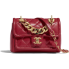 Red. Bag. CHANEL - Torbice - 