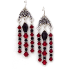 Red & Black Chandelier Earrings - Ohrringe - $39.00  ~ 33.50€